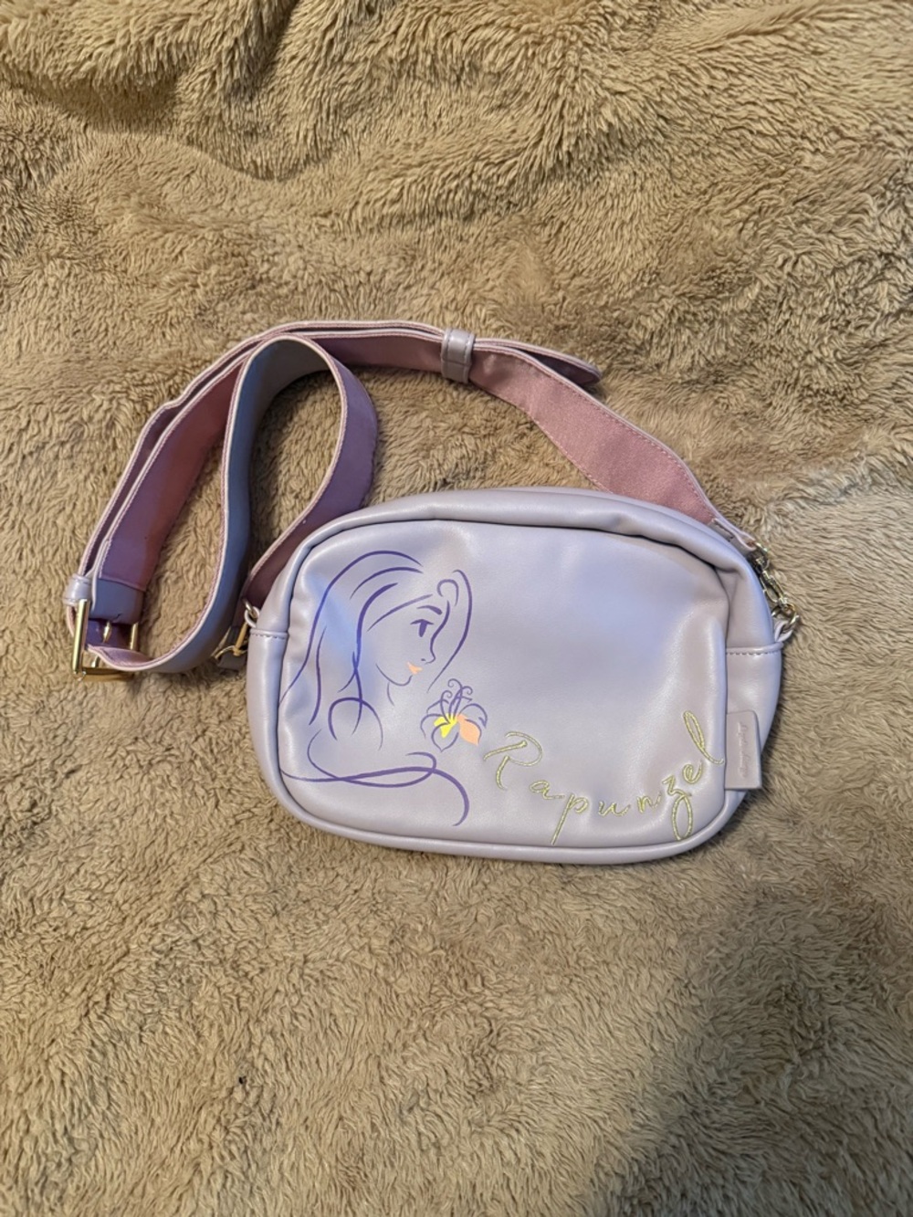 Legato Largo Disney Rapunzel Lavender Crossbody Bag